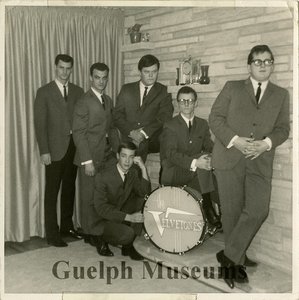 The velvetones including norm shaver  gerry lafontaine  lyle kreller  bert hamer  stu townsend and mc and manager carl mccrae.