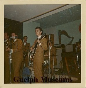 The velvetones including norm shaver  gerry lafontaine  lyle kreller  stu townsend  bert hamer and mc and manager carl mccrae.