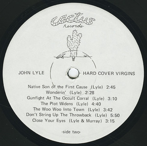 John lyle   hard cover virgins label 02