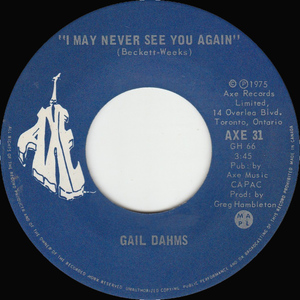 Dahms  gail  can't we somehow get us back together bw i may never see you again %281%29