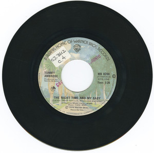 45 tommy ambrose   the night time and my baby bw soul survivor vinyl 01