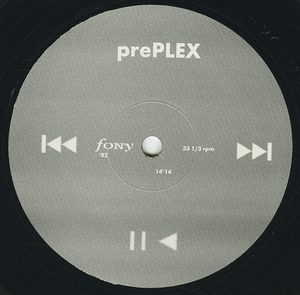 Plunderphonic   preplexure %28fony 82%29 label 01