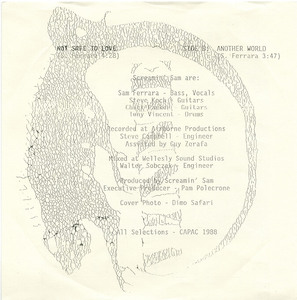 45 screamin' sam   not safe to love back