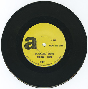 45 los popularos   working girls vinyl 01