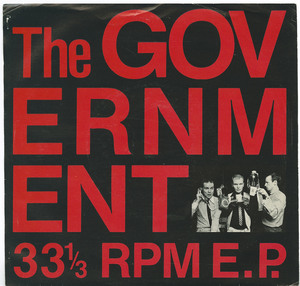 45 government   33.3 rpm ep front