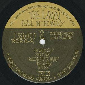 Lawn   peace in the valley silk screened label 02