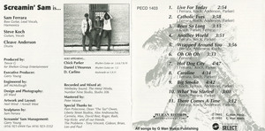 Cd screamin sam   dust back