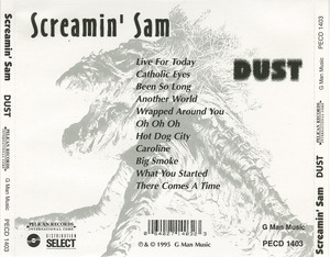 Cd screamin sam   dust inlay