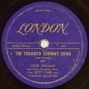 Ozzie williams the toronto subway song