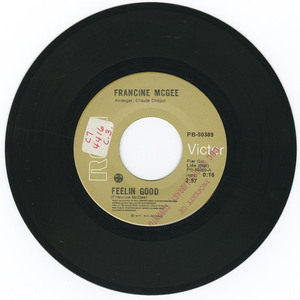 45 francine mcgee   feelin good bw delirium vinyl 01