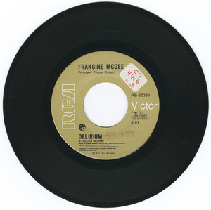45 francine mcgee   feelin good bw delirium vinyl 02