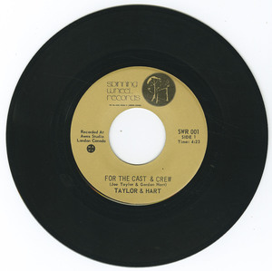 45 taylor   hart   for the cast and crew vinyl 01
