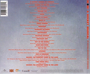 Soundtrack  television  musical  theatre   score a hockey musical %287%29