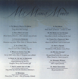 Cd ray st. germain   my many moods back