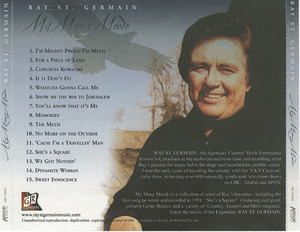 Cd ray st. germain   my many moods inlay