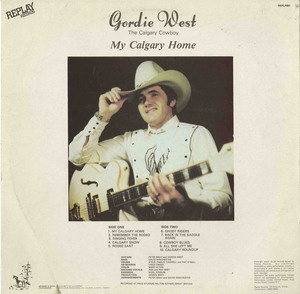 Gordie west   my calgary home back