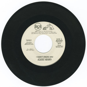 45 audie henry   i don't know you vinyl 01