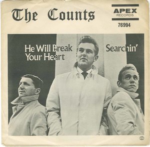 45 counts he will break your heart pic sleeve front