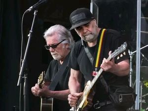 On stage w daniel lanois 2024