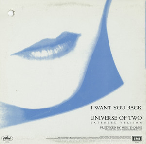 Sherry kean   i want you back   universe of two 12 inch back