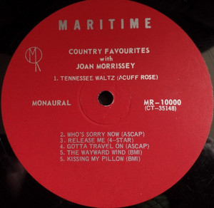Morrissey  joan   joan morrissey sings all time country favorites %281%29