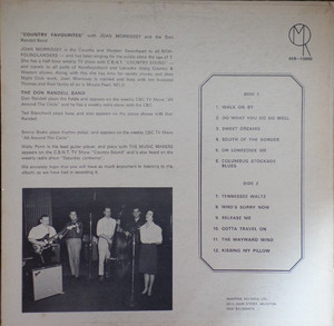 Morrissey  joan   joan morrissey sings all time country favorites %283%29