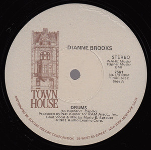 Brooks  dianne   drums bw go away %281%29