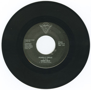 45 karen gold   tell it to my face vinyl 02