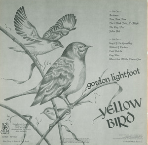 Gordon lightfoot   yellow bird back