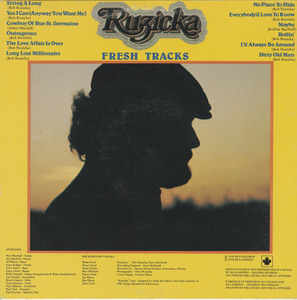 Bob ruzicka   fresh tracks back