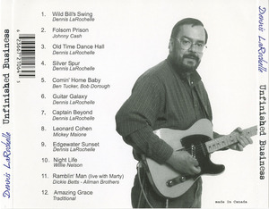 Cd dennis larochelle   unfinished business inlay
