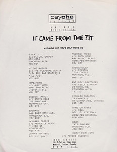 Compilation   it came from the pit