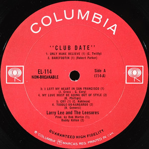 Larry lee and the leesures %e2%80%93 club date %283%29