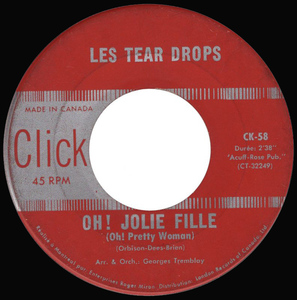 Les tear drops oh jolie fille click