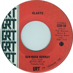 Klaatu subrosa subway grt b