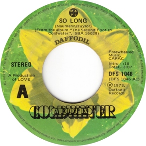 A foot in coldwater so long daffodil bii