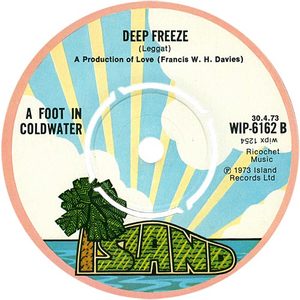 A foot in cold water deep freeze island uk b