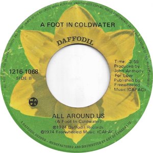 A foot in coldwater all around us daffodil b xi