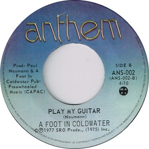 A foot in coldwater play my guitar anthem b xii