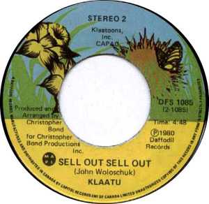 Klaatu sell out sell out daffodil bii