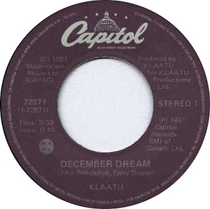 Klaatu december dream capitol aii
