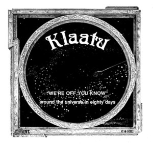 Klaatu were off you know 1977 cover