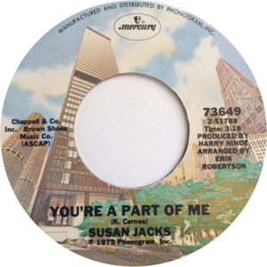 Susan jacks youre a part of me mercury a
