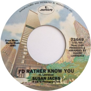 Susan jacks id rather know you mercury b