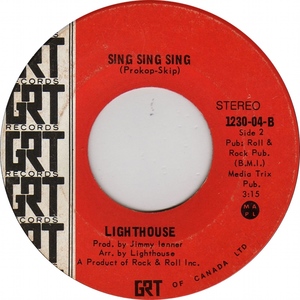 Lighthouse hats off to the stranger 1971 b