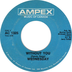 Wednesday last kiss 1973 b