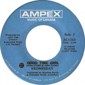 Wednesday good time girl ampex b iv
