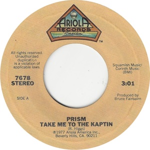 Prism take me to the kaptin 1977 a