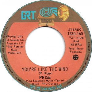 Prism youre like the wind 1978 aiii