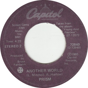 Prism cover girl 1980 biv